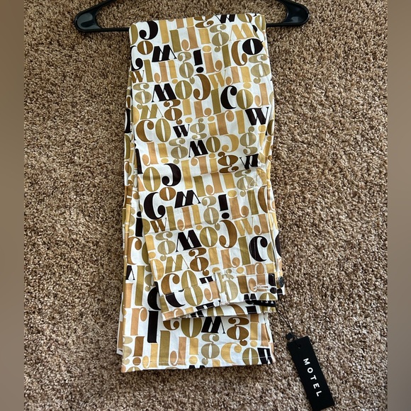 NWT Motel Rocks Zoven flares in Cowgirl - Picture 3 of 3